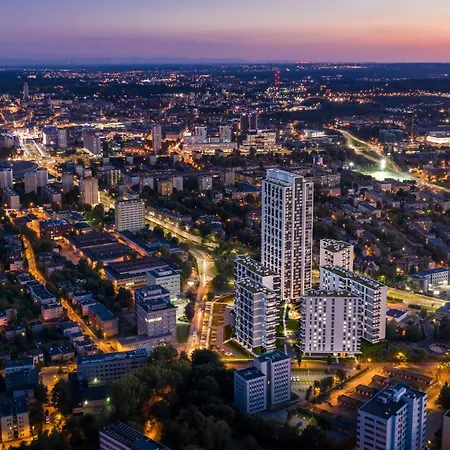 Kairos -sky - Darmowy Parking Podziemny, Scisle Centrum Katowice