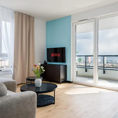 Apartament Kairos -sky - Darmowy Parking Podziemny, Scisle Centrum *