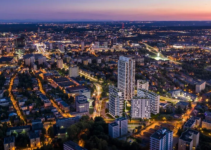 Kairos -sky - Darmowy Parking Podziemny, Scisle Centrum Katowice