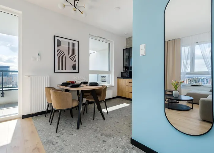 Appartement Kairos -sky - Darmowy Parking Podziemny, Scisle Centrum