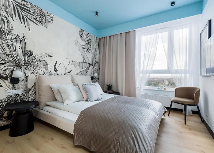 Kairos -sky - Darmowy Parking Podziemny, Scisle Centrum Apartamento *