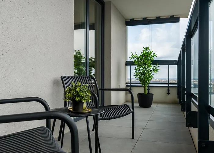 Kairos -sky - Darmowy Parking Podziemny, Scisle Centrum Appartement Katowice