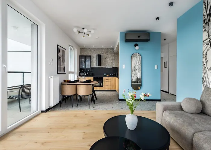 Kairos -sky - Darmowy Parking Podziemny, Scisle Centrum Apartamento