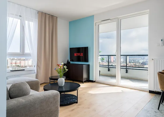 Apartamento Kairos -sky - Darmowy Parking Podziemny, Scisle Centrum *